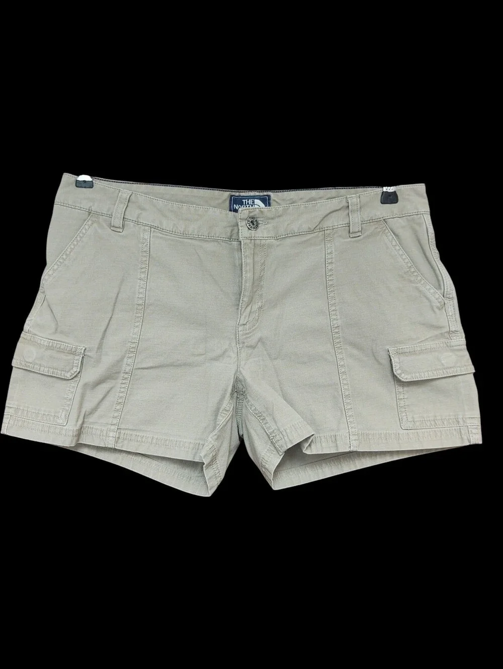 The North Face Beige Utility Cargo Shorts Size 10